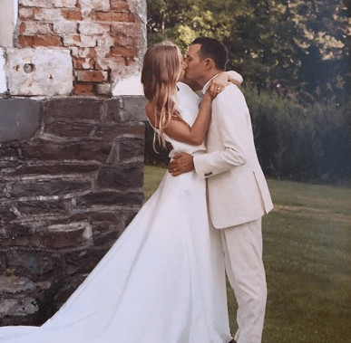 Molly Baz With Her Husband